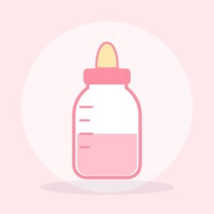 Glass Feeder Bottle 120 ml